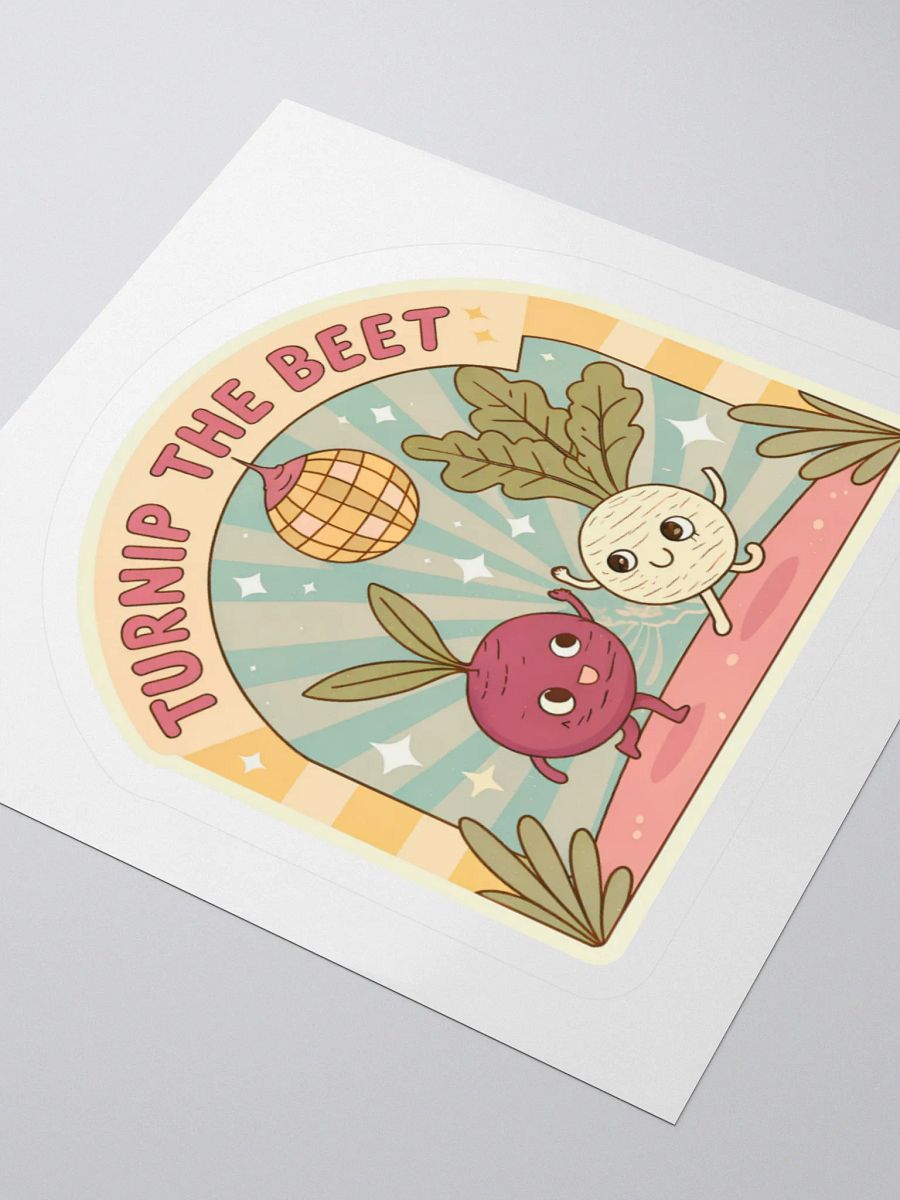 Turnip the Beet Kiss Cut Stickers product image (9)