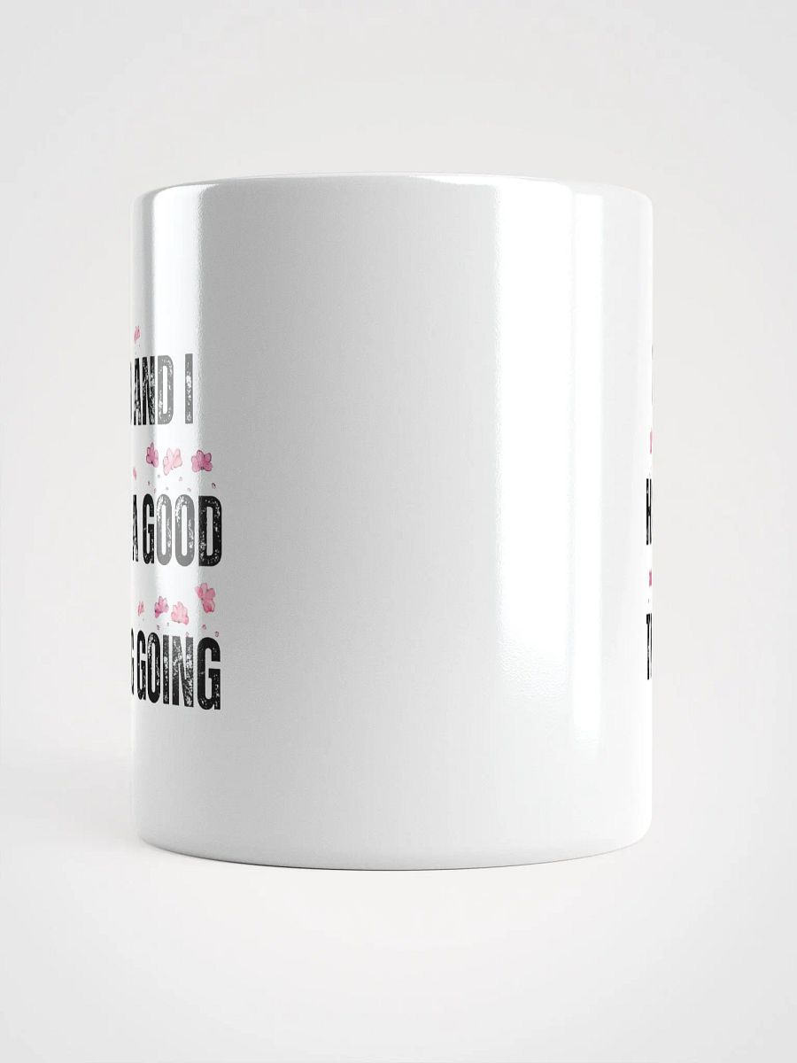 "GOD & I" Floral White Glossy Mug product image (15)