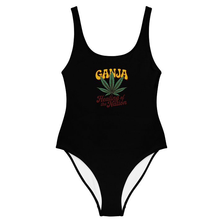 Ganja Leaf All-Over Swimsuit product image (2)