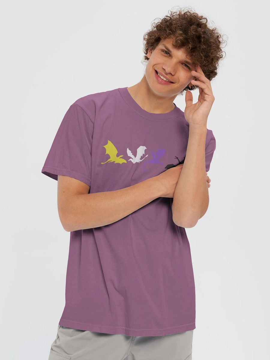 Nonbinary Pride Dragons Man's T-shirt product image (45)