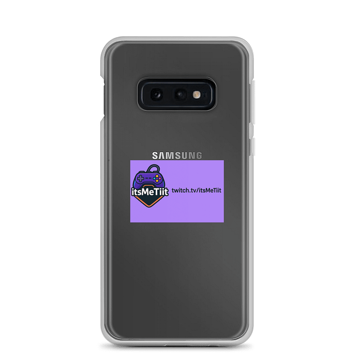 Twitch Controller Logo Samsung® Clear Case product image (1)