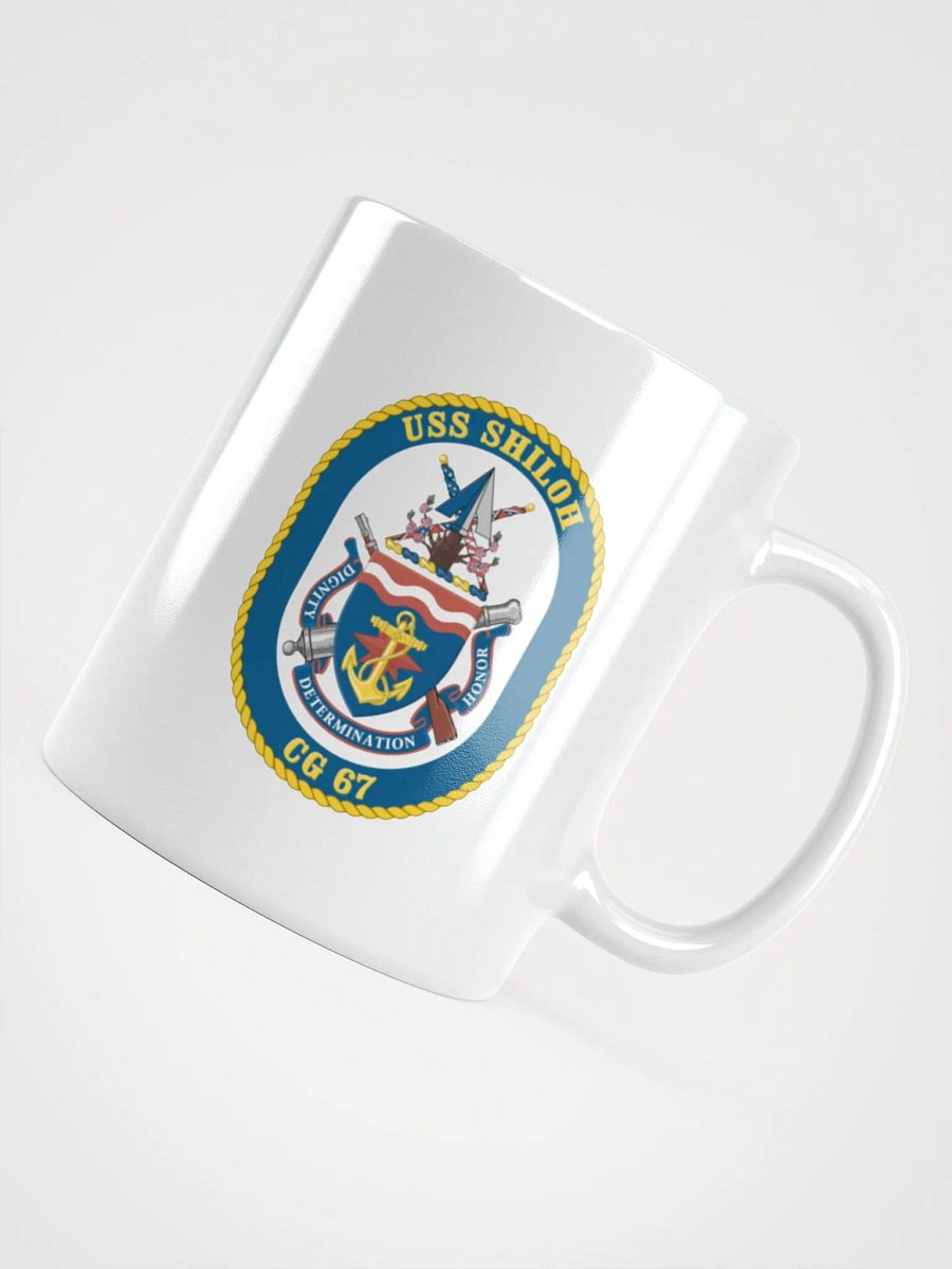 USS Shiloh CG 67 White Coffee Cup product image (4)