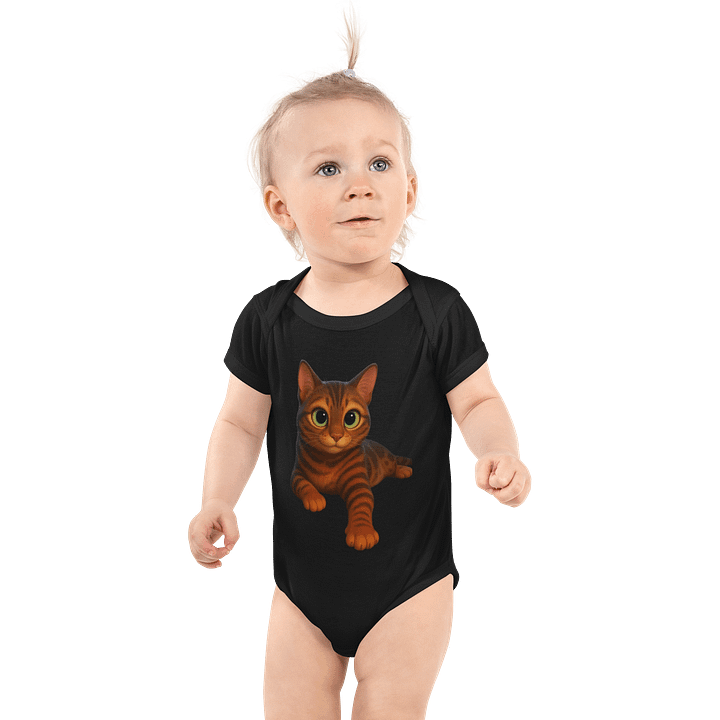 Dior'sCat - Baby Short Sleeve Bodysuit product image (1)
