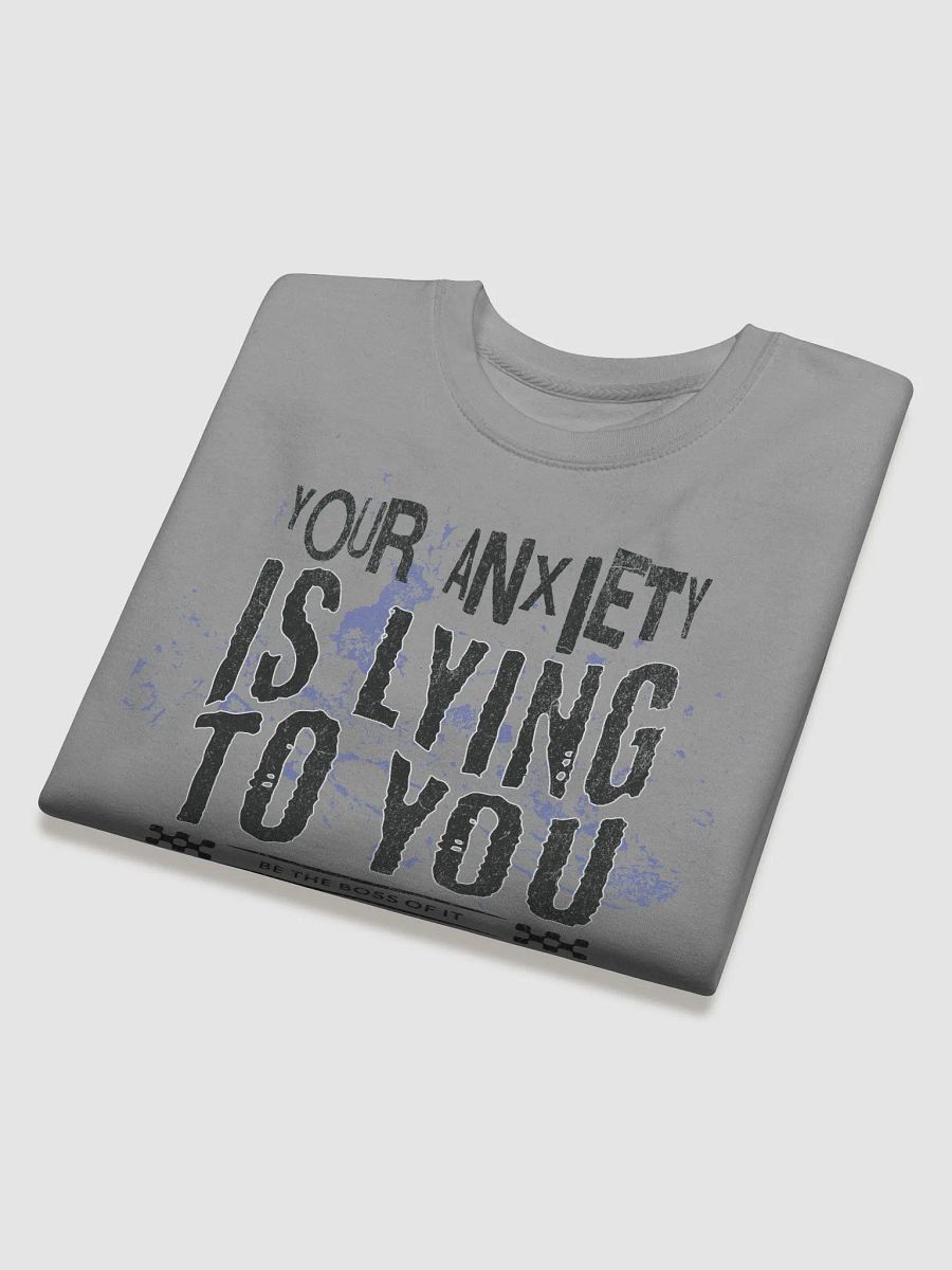 Anxiety Distressed Premium Sweatshirt product image (11)