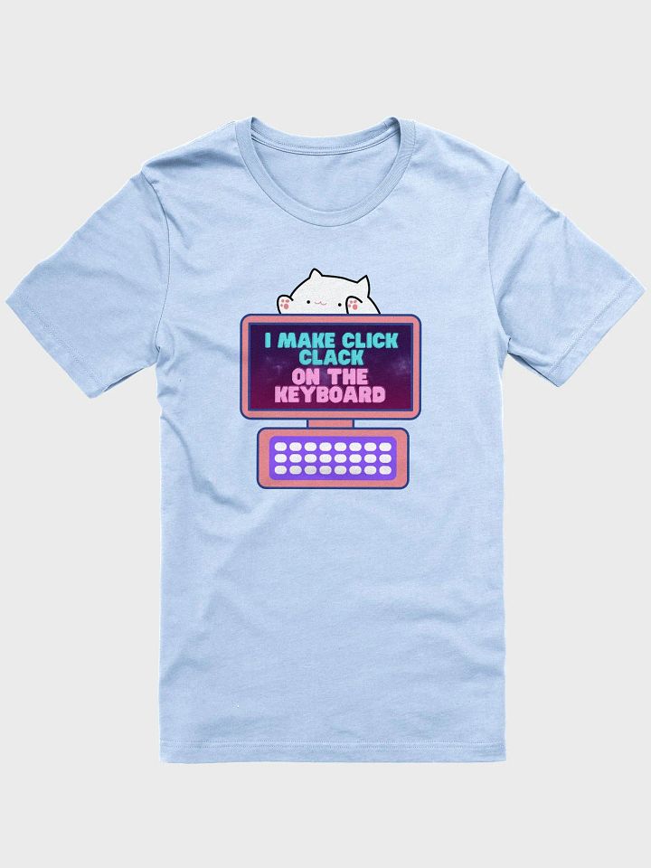 Click Clack Bongo Cat Supersoft 100% Cotton Printed Tee product image (8)