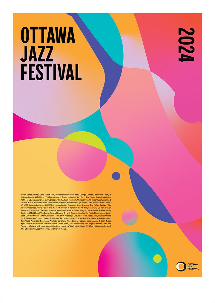 Ottawa Jazz Festival 2024 Poster (18