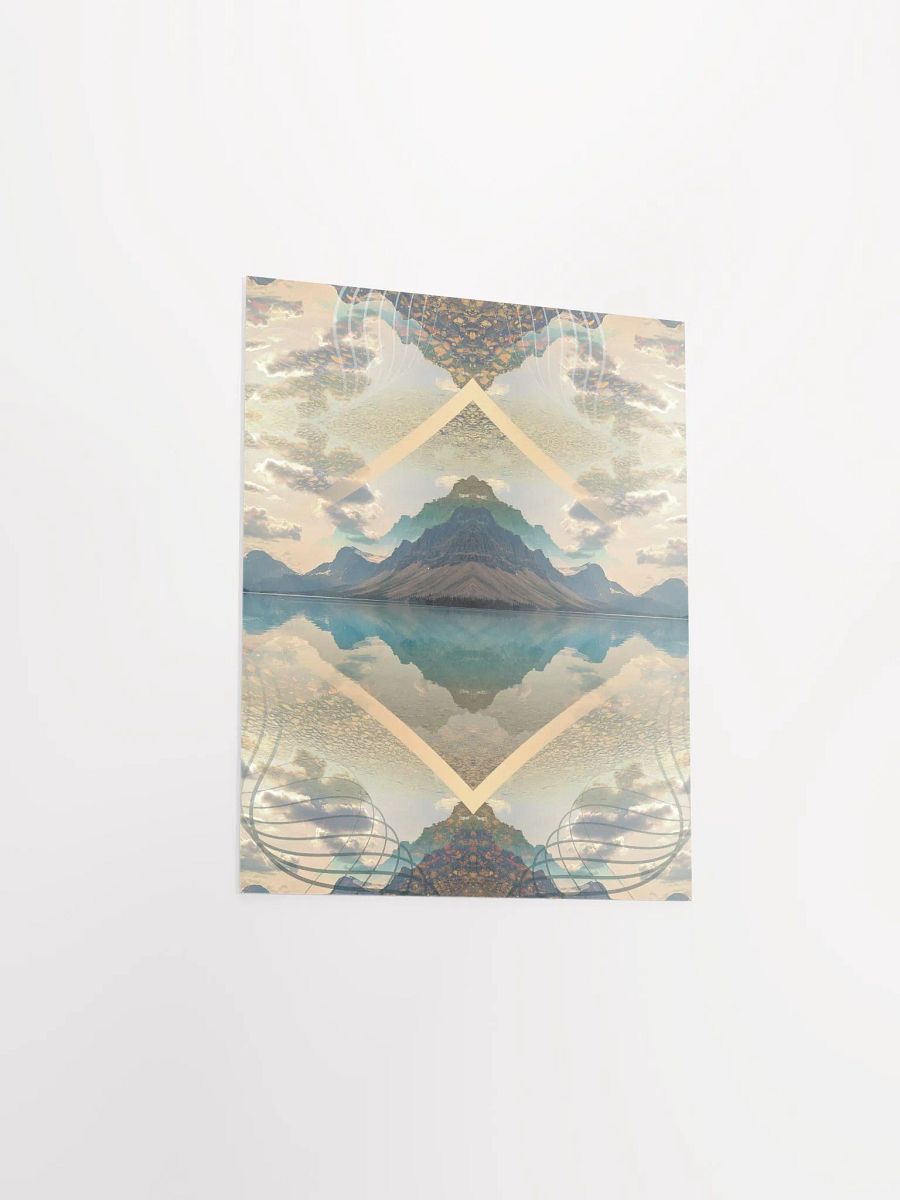 Geometric Art Print - Reflections (Original) product image (8)