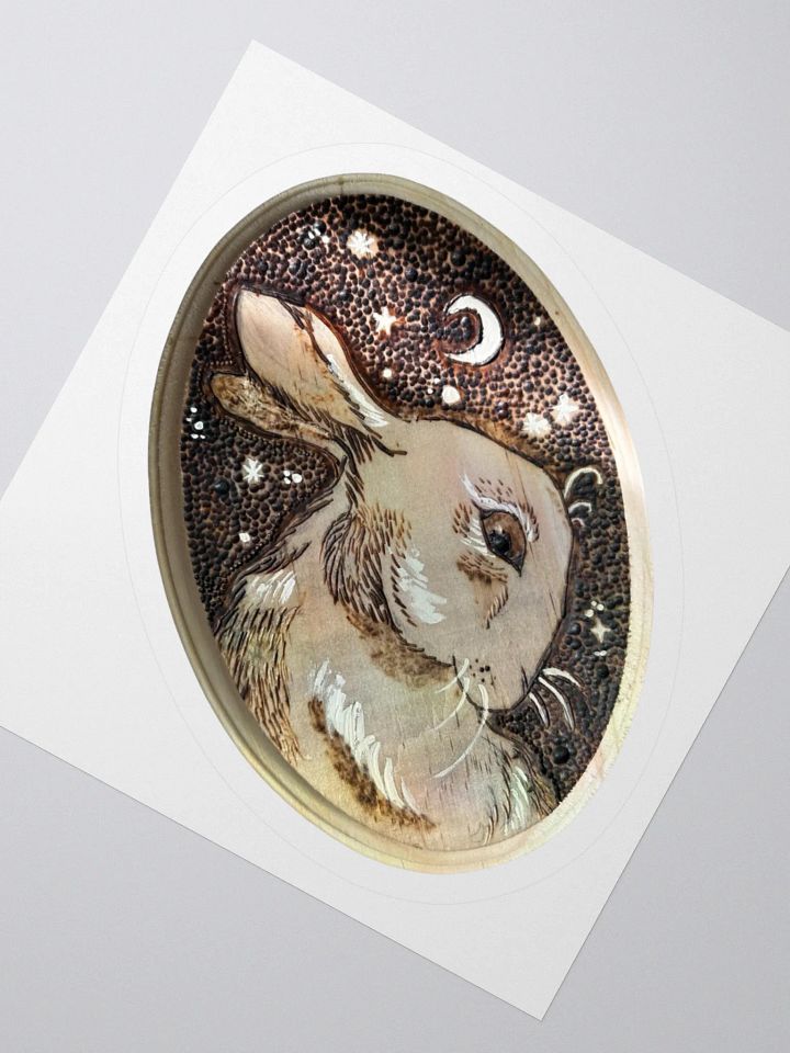 Rabbit Woodburn Sticker product image (4)