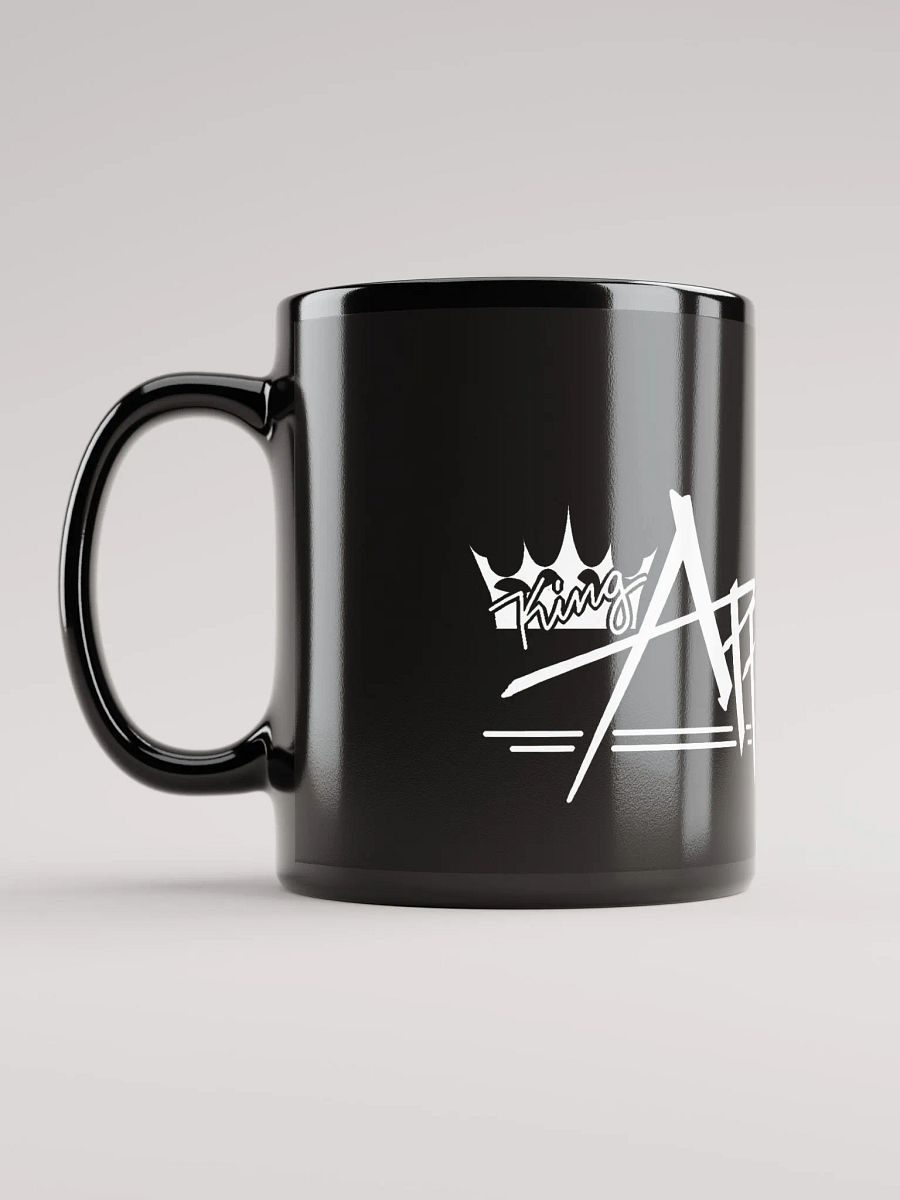King Apple Diner (White) ✦ Black Glossy Mug product image (11)