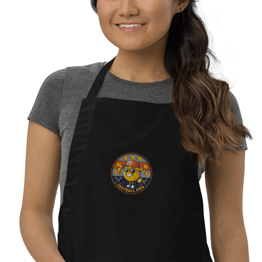 Softball Diva Embroidered Apron product image (4)