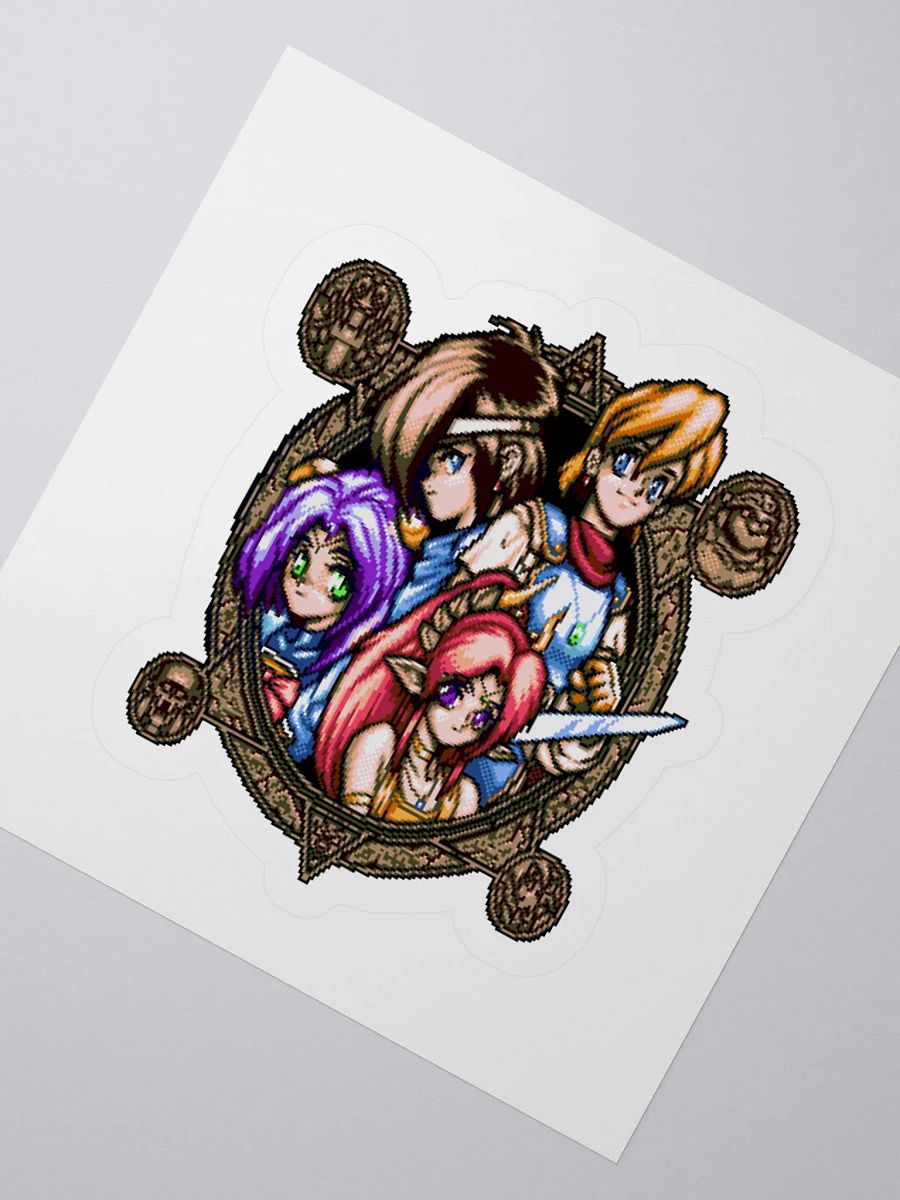 Shining Force CD: Framed Heroes Sticker product image (2)