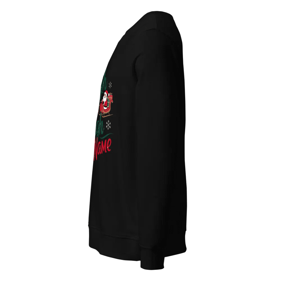 Festive Sleigh Ride Organic Sweatshirt product image (3)