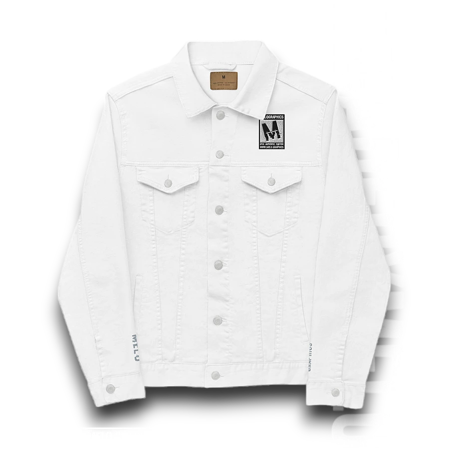 Rated M: Grey Stitched - Denim Jacket | #MadeByMELO product image (5)
