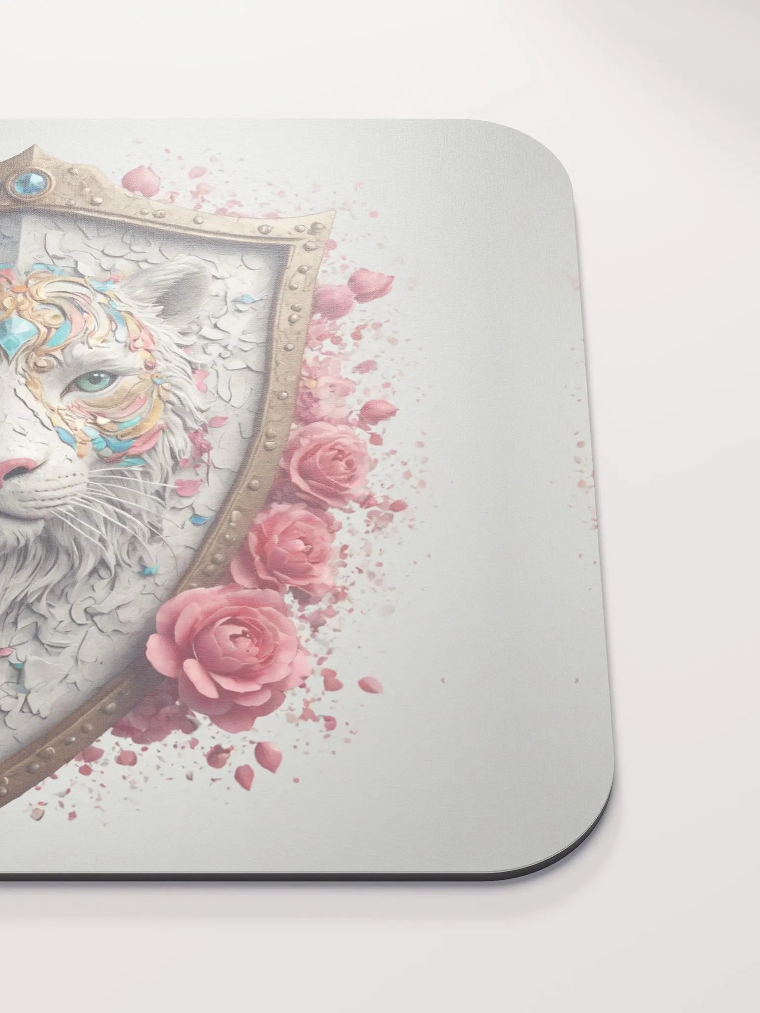 White Tiger Classic Mouse Pad product image (5)