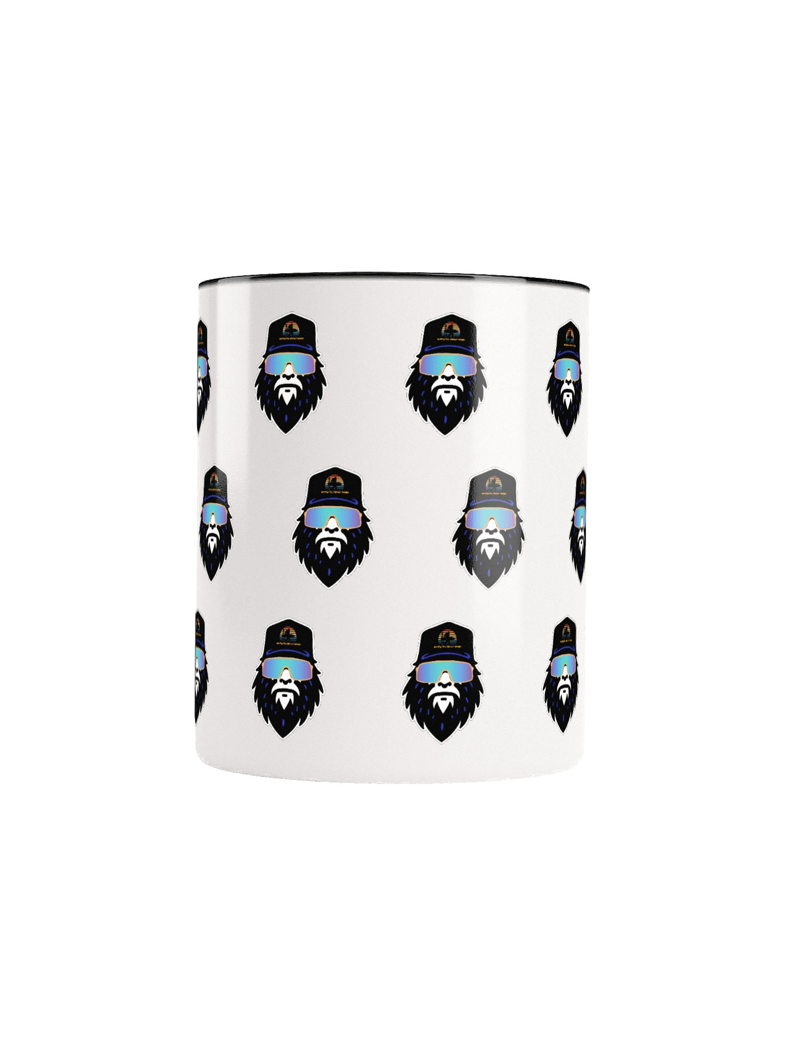 Destination Bigfoot Bronco Bigfoot Monogram Ceramic Mug with Color Inside (Multiple Colors Available) product image (64)