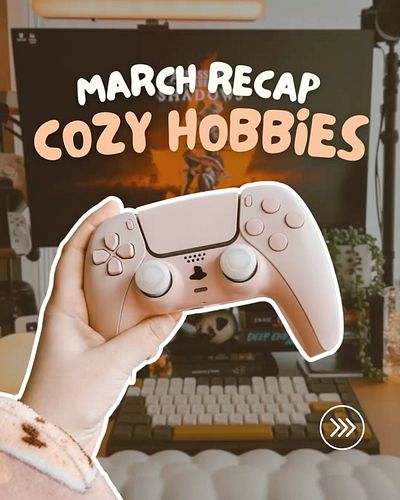 little roundup of my favourite cozy books, games, shows and more from this month! swipe to see ➡️ 📖
.
I was inspired by @luna...