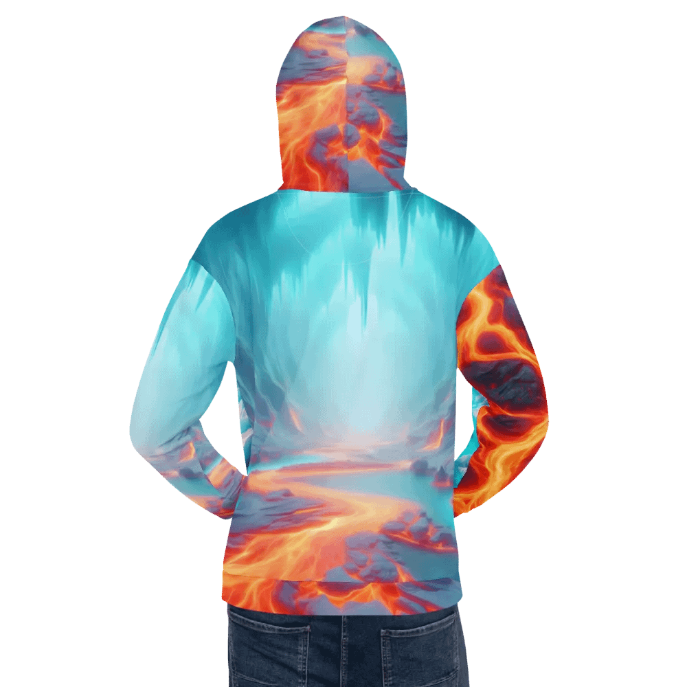 Fire and Ice - 3D Lava Glacier Fusion #34 product image (12)