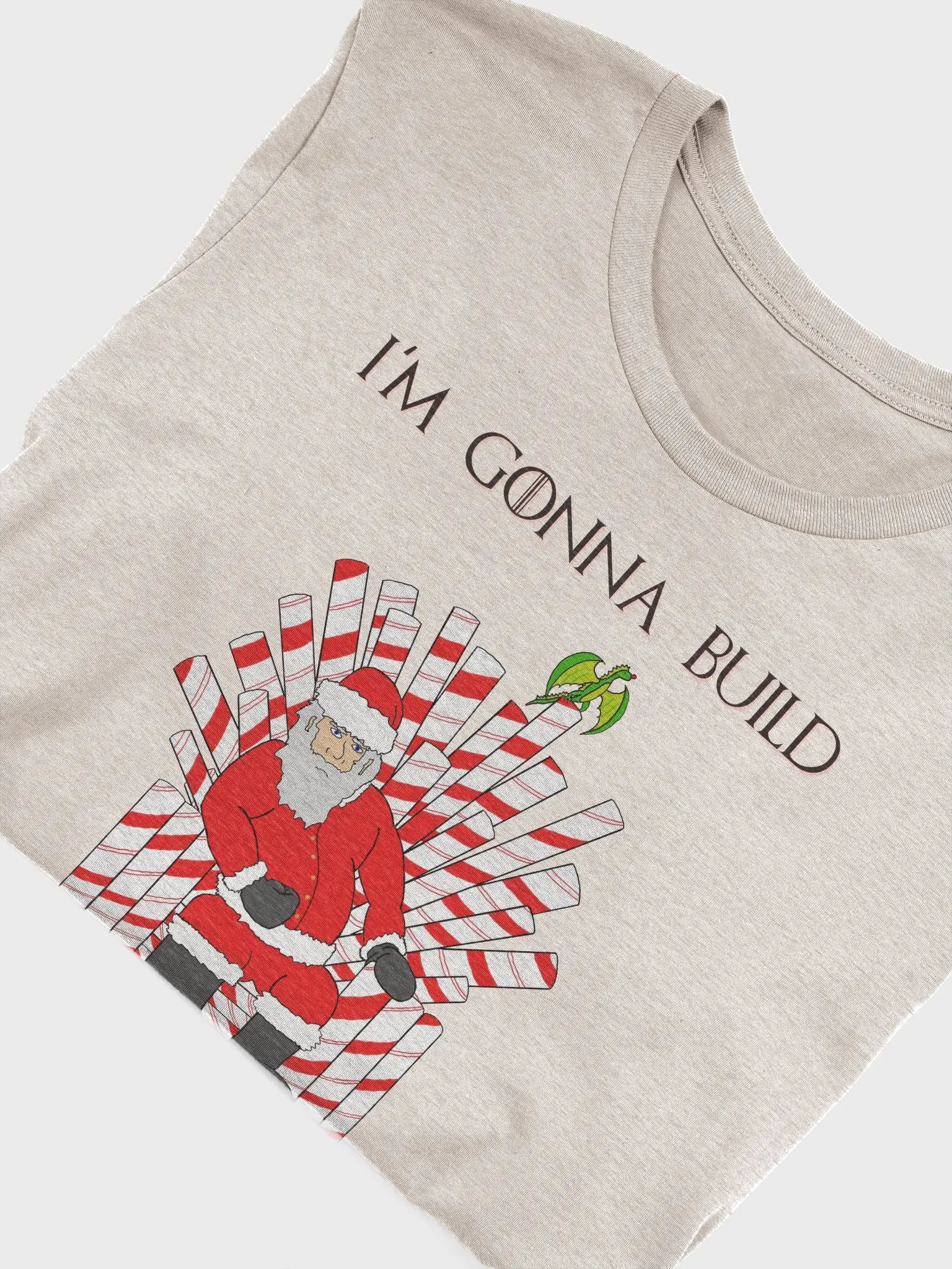 "Empire" Christmas T-shirt (Black Text) product image (3)