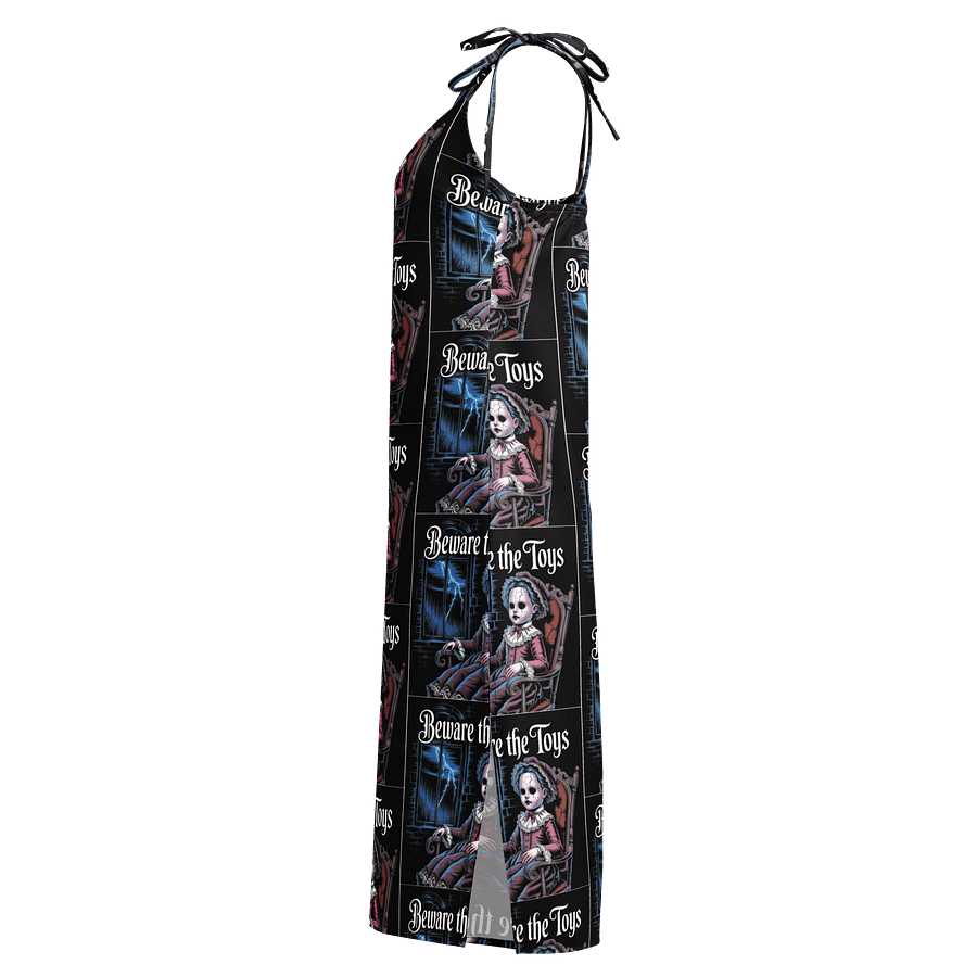 Midnight Veil Designs 'Beware the Toys' Slip Midi Chiffon Dress (XS-2XL) product image (3)