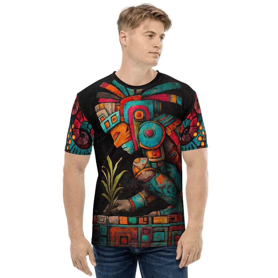 Ch’ulel Roots – Mayan Spirit All-Over Print T-Shirt product image (1)