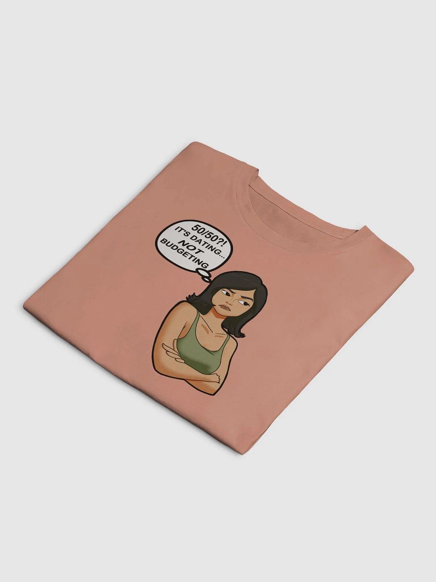 50/50?! Dating... NOT Budgeting! - premium CROP t-shirt product image (8)
