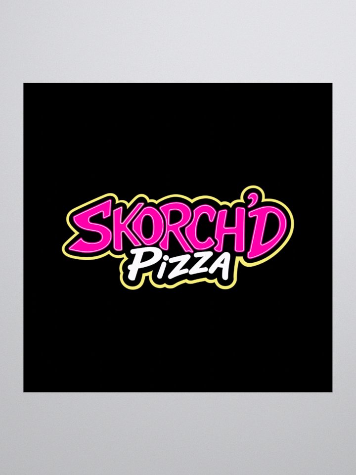Skorch'd Pizza Sticker product image (1)