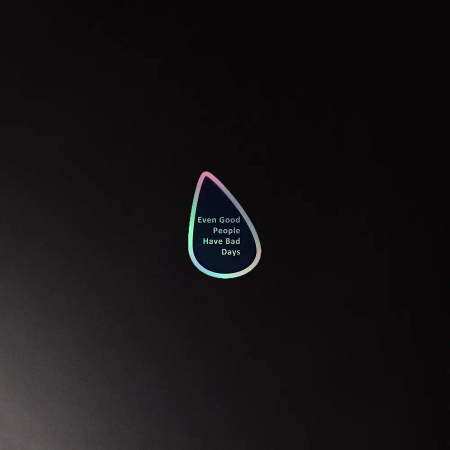 Even Good People Holographic Sticker product image (2)