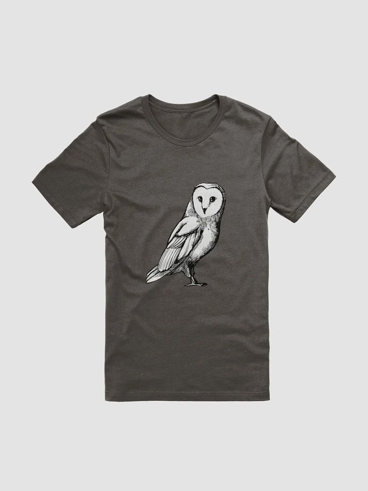 Barn Owl Sketch Unisex T-Shirt product image (1)