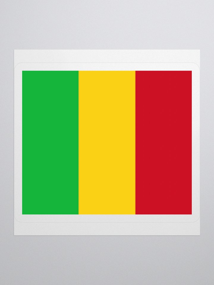 Mali National Flag Sticker - Exclusive Vinyl Design, Multiple Sizes product image (2)
