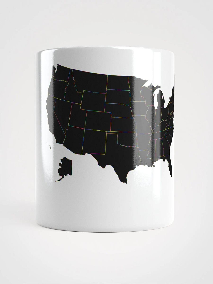 White Glossy Coffee mug-United States of America product image (9)