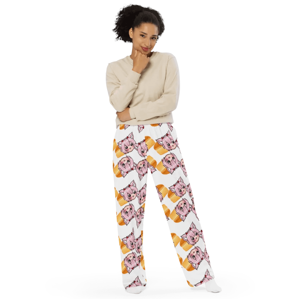 All-Over Print Unisex Wide-Leg Loaf Pants product image (5)