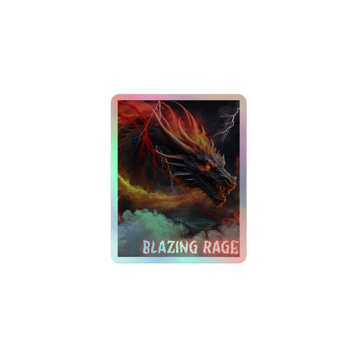 blazing rage sticker product image (1)