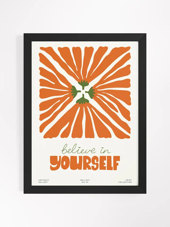 Believe in Yourself - Framed Poster product image (1)