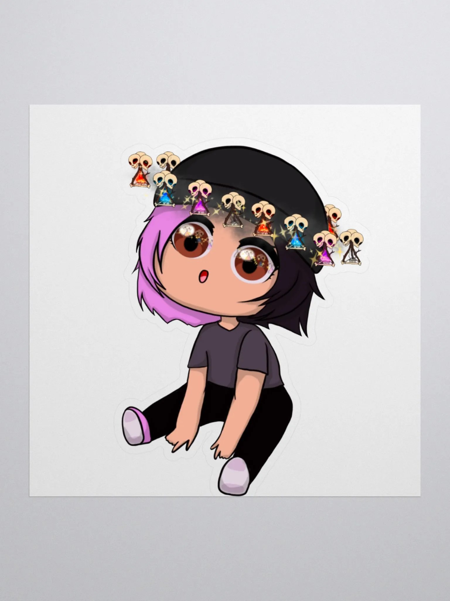 OOOO Totem - Sticker product image (1)