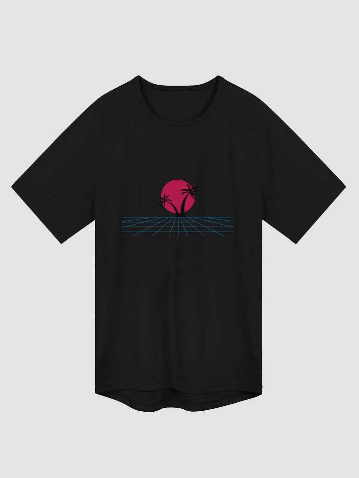 Retro-Futuristic Sunset Sports Jersey product image (1)