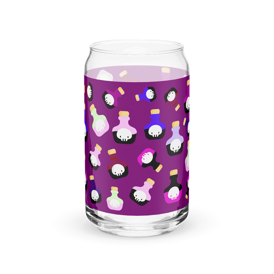 Cute Skull Potion Can-Shaped Glass product image (4)