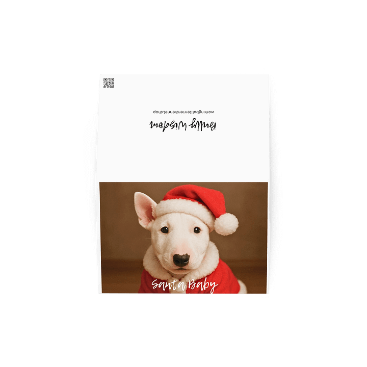 Bull Terrier - Santa Baby product image (4)