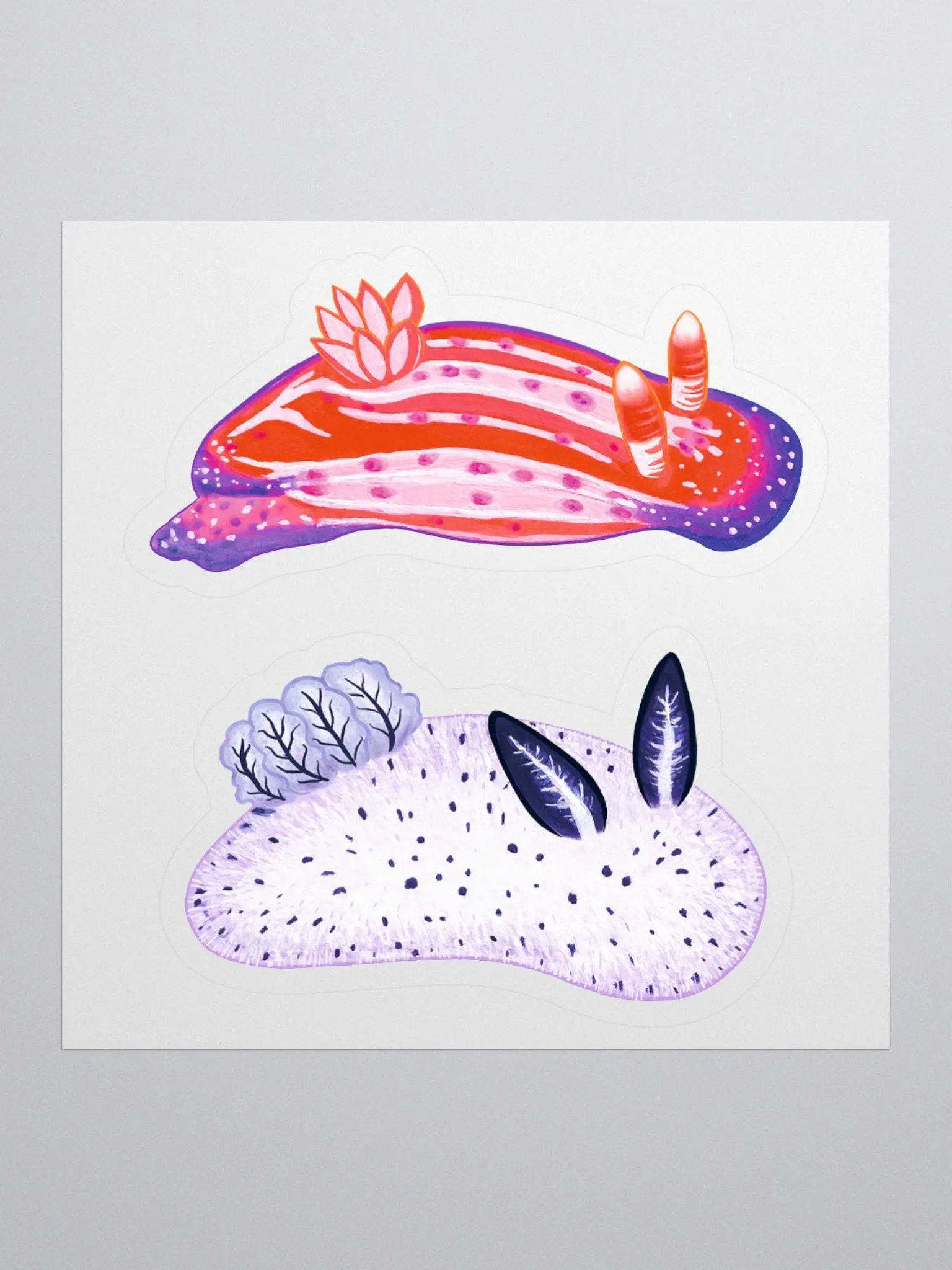 Sea Slugs Set 1 - Sticker Set 1 product image (1)