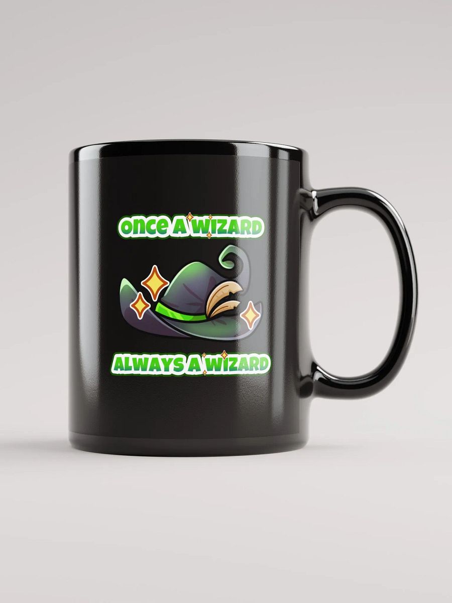 Once a Wizard, Always a Wizard Mug (Black) product image (2)