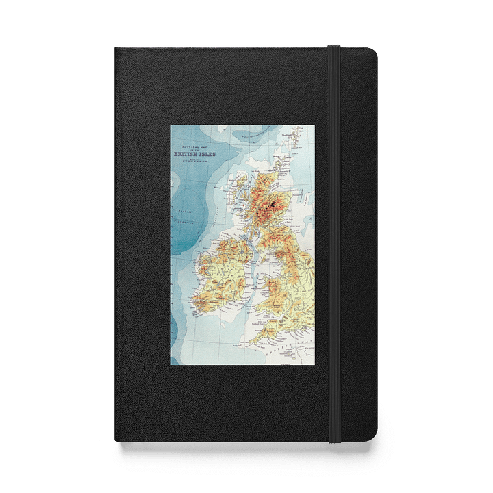 Topographic Hardcover Notebook product image (1)