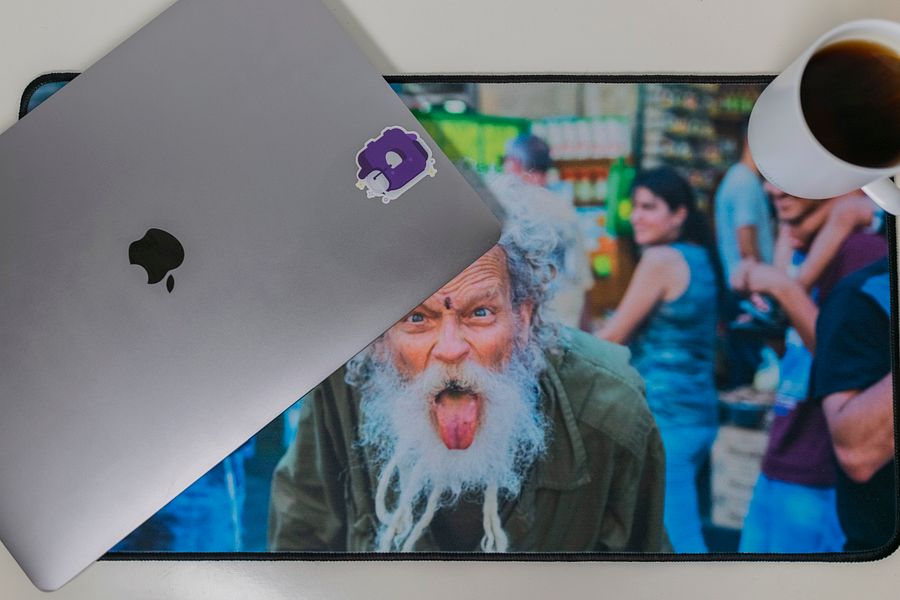 Crazy Man Deskmat product image (6)