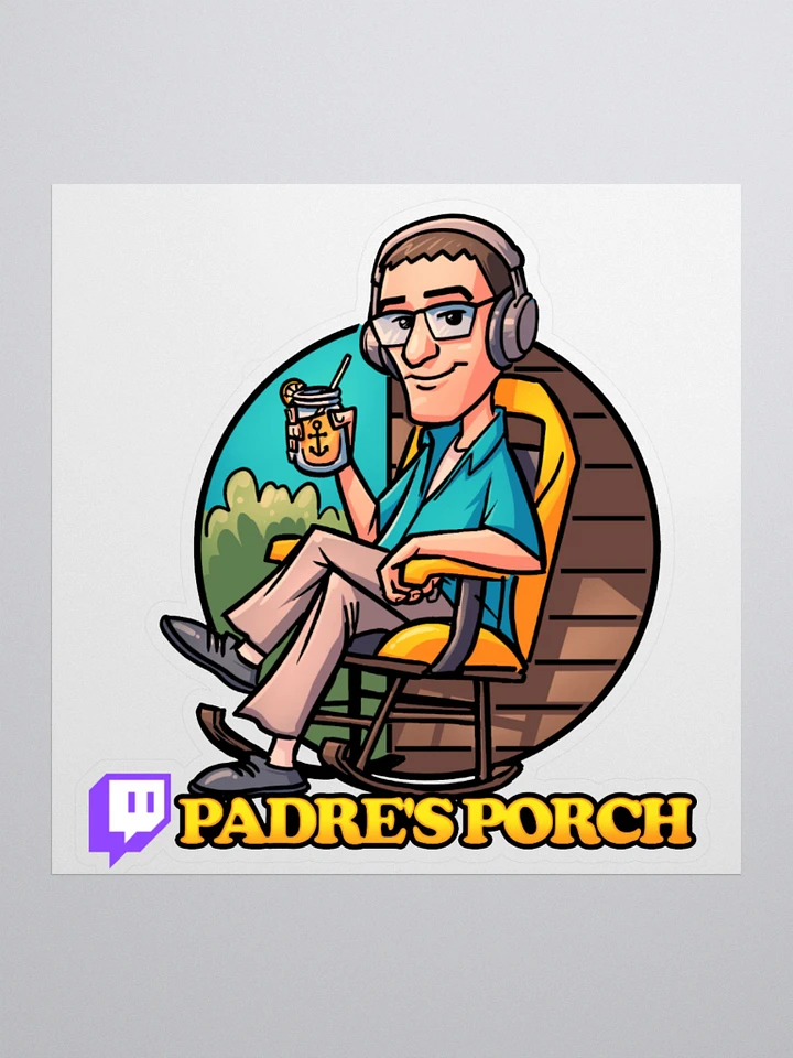 Padre's Porch Sticker product image (1)