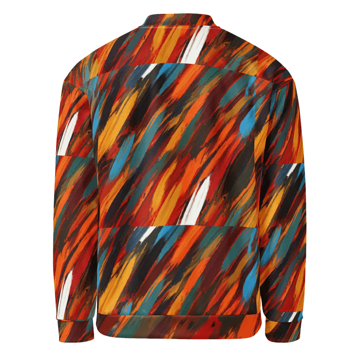 Vibrant Strokes All-Over Bomber Jacket product image (2)