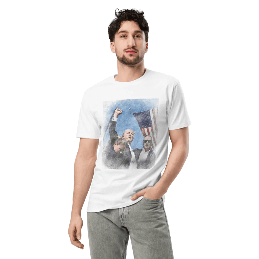 Trump yelling “Fight. Fight,” product image (3)