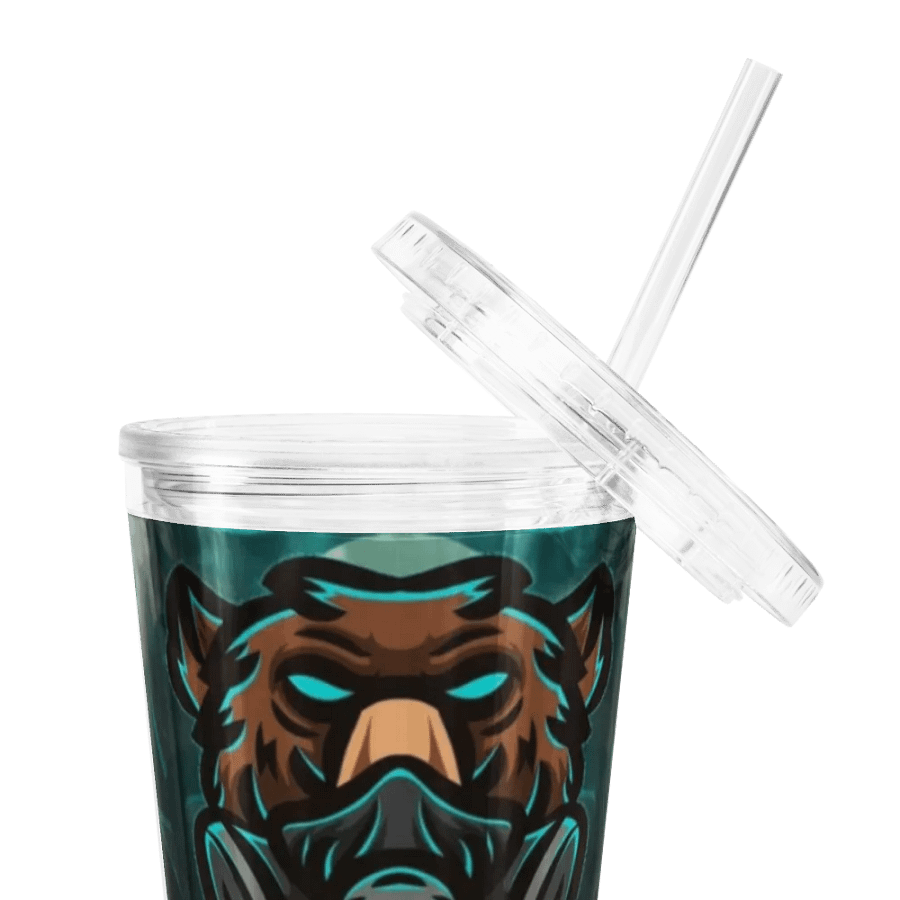 Double Wall Clear Plastic Tumbler (16 oz) product image (10)