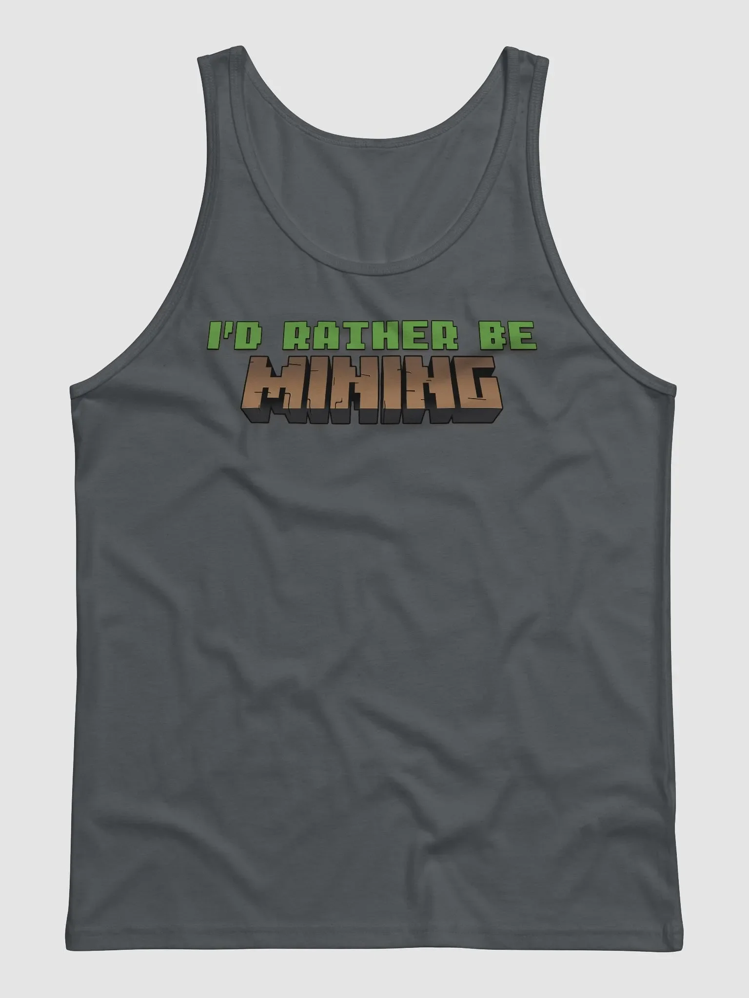 I'd Rather Be Mining Tank - Earth Colours product image (10)