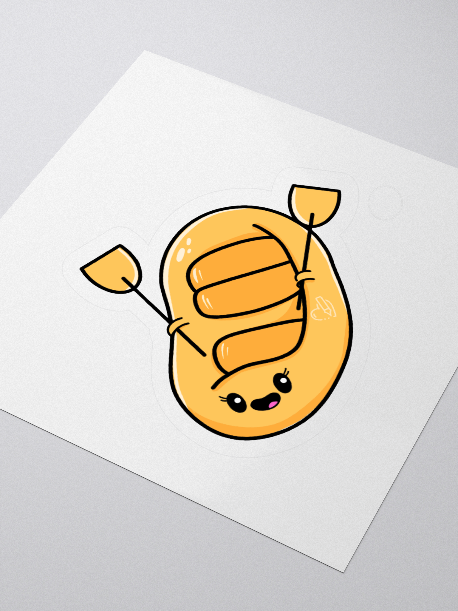 Rafty The Raft Kiss Cut Sticker product image (3)