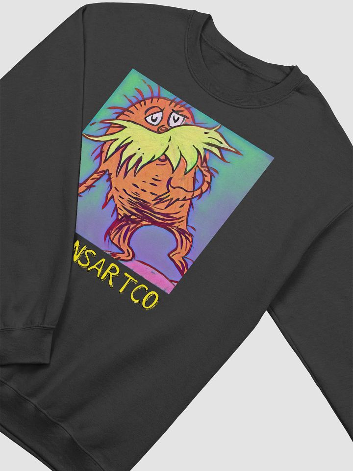 Mustachioed Environmentalist Classic Crewneck Sweatshirt product image (2)