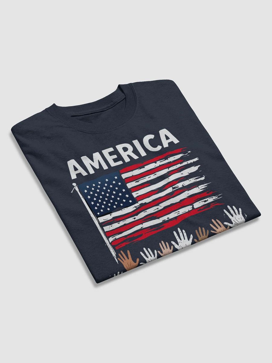 America Was Built by Immigrants Diversity Immigration Rights T-Shirt product image (8)