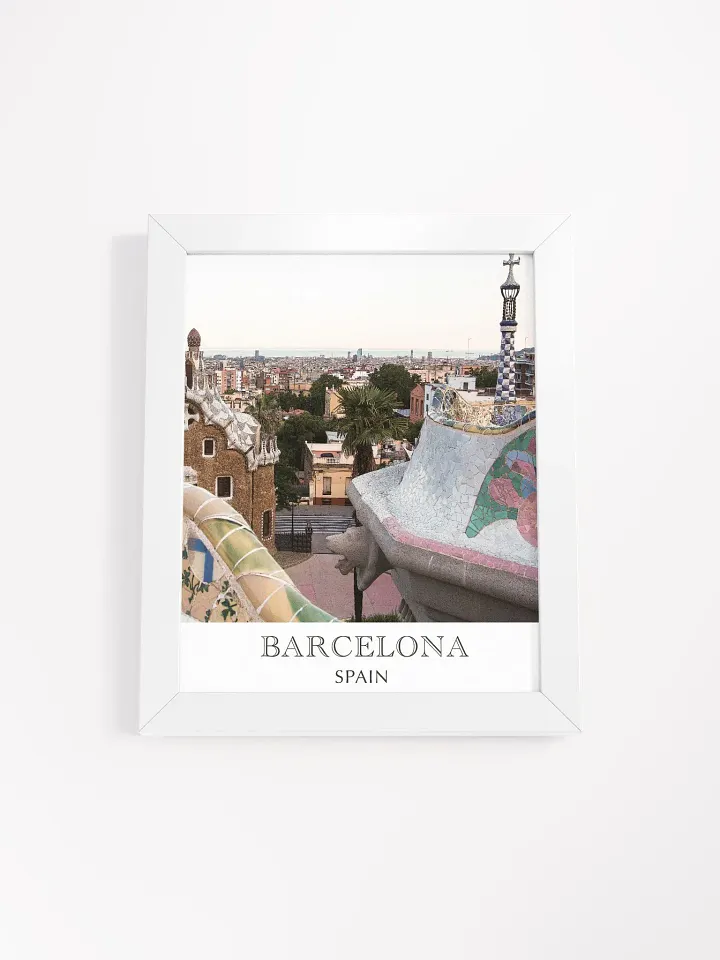 Barcelona - Framed High-Quality Matte Poster product image (1)